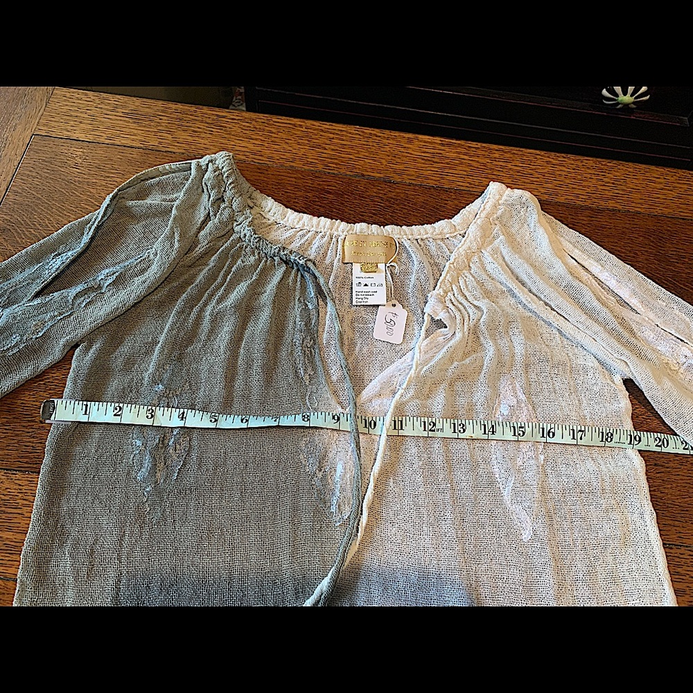 Amazing MUCHE ET MUCHETTE Gauze TOP/TUNIC  NWT - Picture 10 of 12